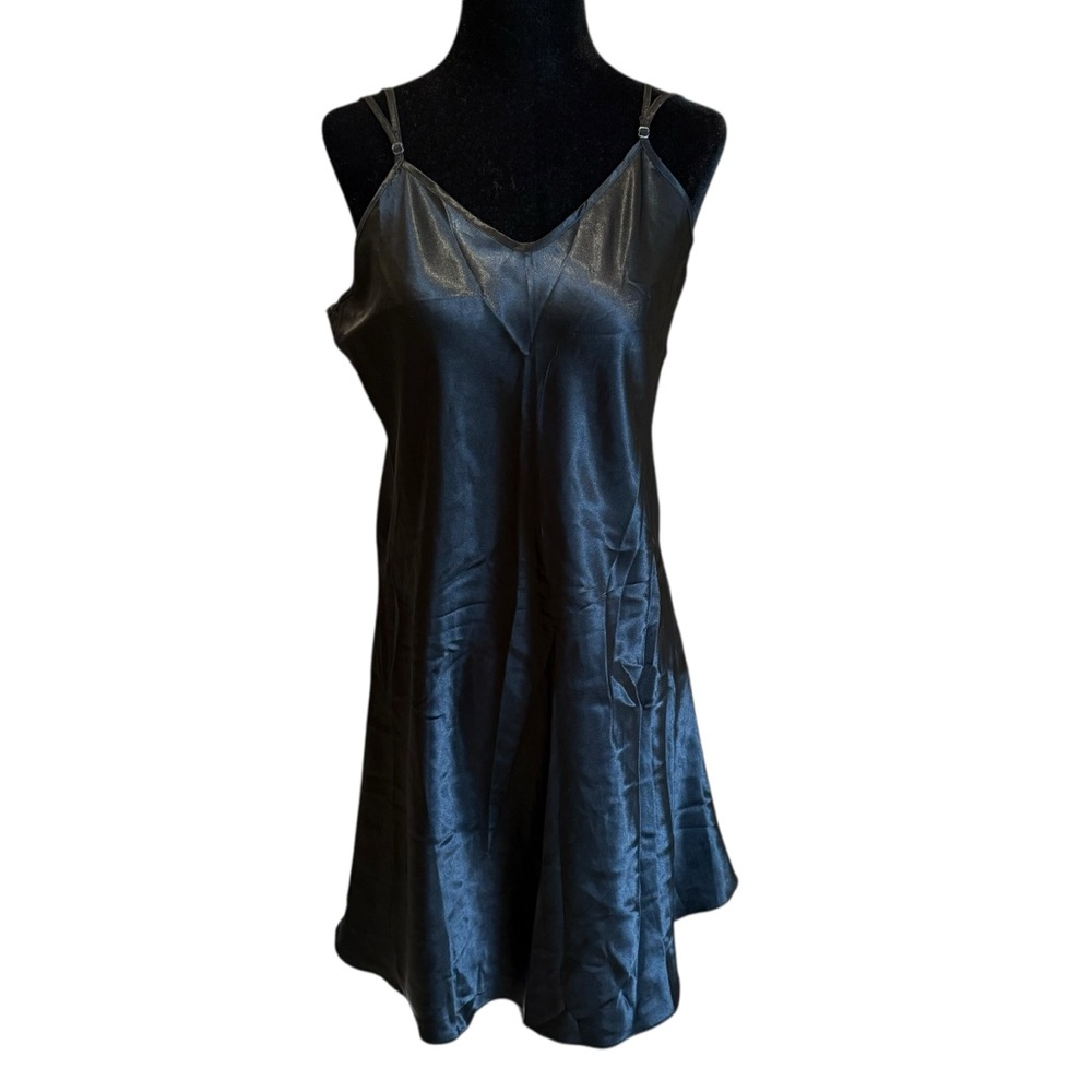 La Senza Black Satin Nightgown
